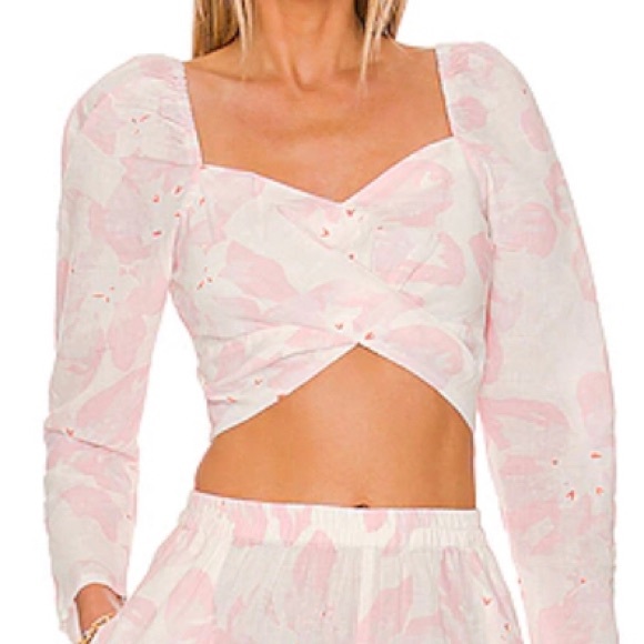 Something Navy Crop Top - Picture 3 of 7